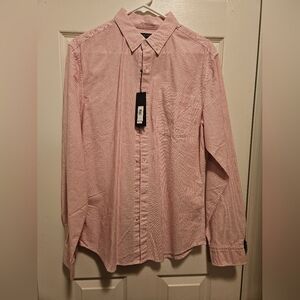 Men's Pink Striped Shirt